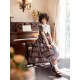 Avenue Denfer Cat Bookshelf Short and Long One Piece(Reservation/Full Payment Without Shipping)